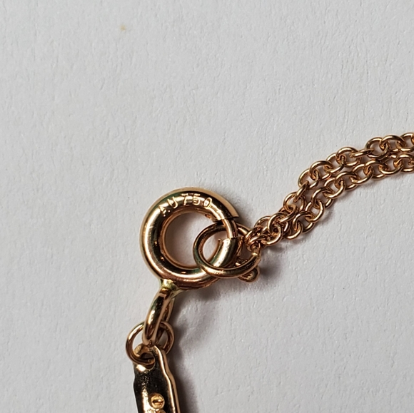 Authentic Tiffany & Co. T-Smile Mini 18KT Rose NIB - Picture 6 of 7